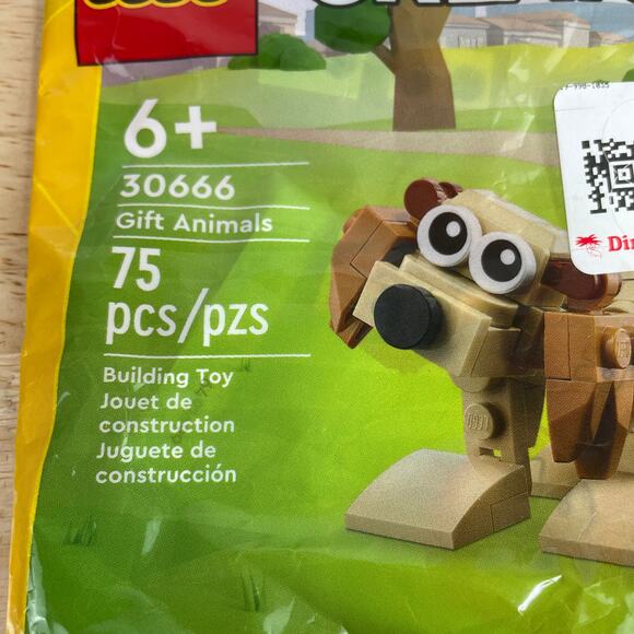 Lego Creator 3 in 1 Gift Animals 30666 Polybag Set New in Bag Sealed - Picture 3 of 4
